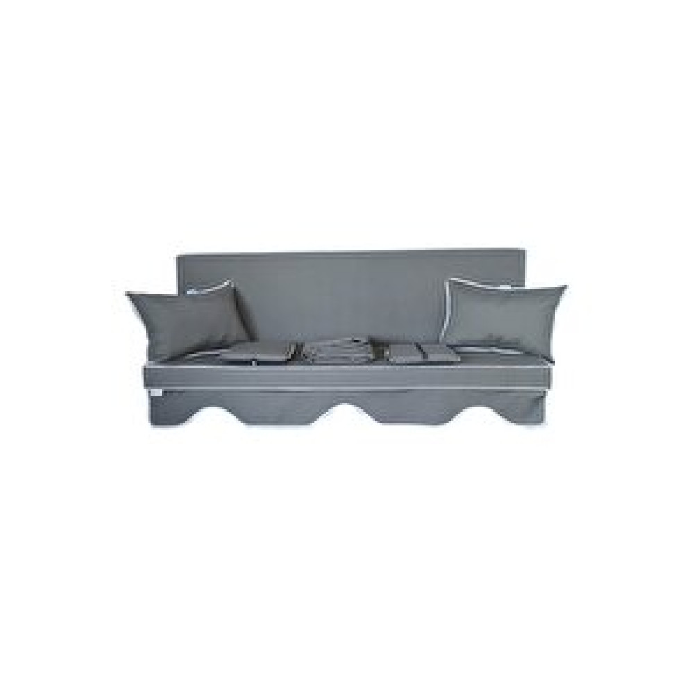 Mirzade Mi̇rzade Eli̇t Salincak Mi̇nderi̇ Su İti̇ci̇ Kumaş Gri̇ Sünger Fermuarli Set-koyu Gri Drm 3979 Bahçe Minderi Fiyatı