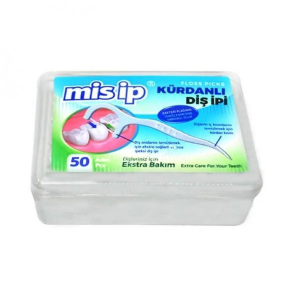 Mis Ip Kurdanli Dis Ipi Dikdortgen 50 Adet Diş İpleri Fiyatı