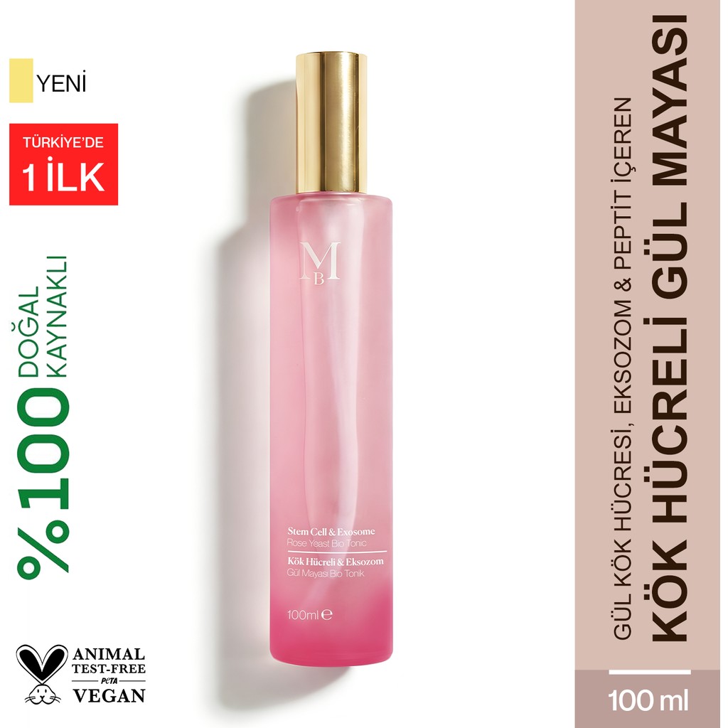 Misbahçe Sıkılaştırıcı ve Leke Karşıtı Gül Kök Hücreli & Eksozom Gül Mayası Bio Tonik 100 mL Diğer Fiyatı