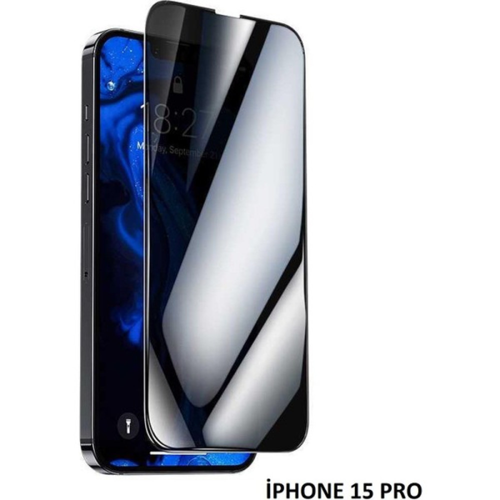 Miscase Iphone 15 Pro Anti Statik Tam Kaplayan Hayalet Kırılmaz Cam Cep Telefonu Ekran Koruyucusu Fiyatı