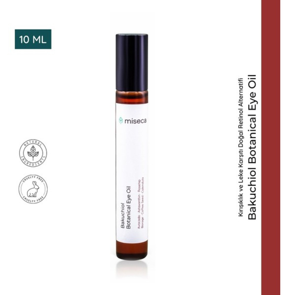 Miseca Bakuchiol Botanical Eye Oil - Bitkisel Retinol Göz Çevresi Serum 10 ml Göz Kremi Fiyatı