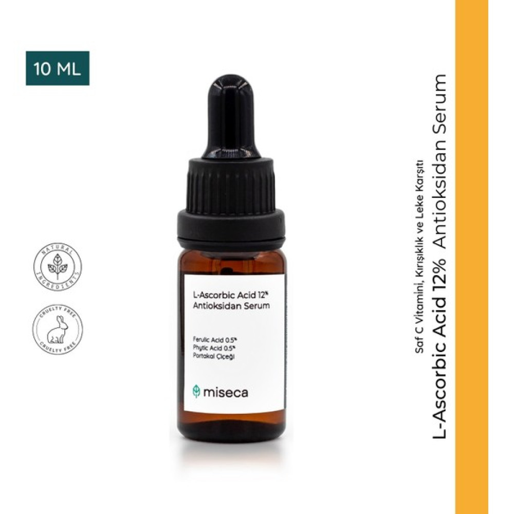 Miseca L-Ascorbic Acid 12% Antioksidan Serum Anti-Aging / Yaşlanma Karşıtı Fiyatı