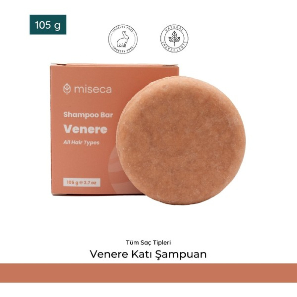 Miseca Venere Katı Şampuan Tüm Saç Tipleri 105 gr Şampuan ve Saç Kremi Fiyatı