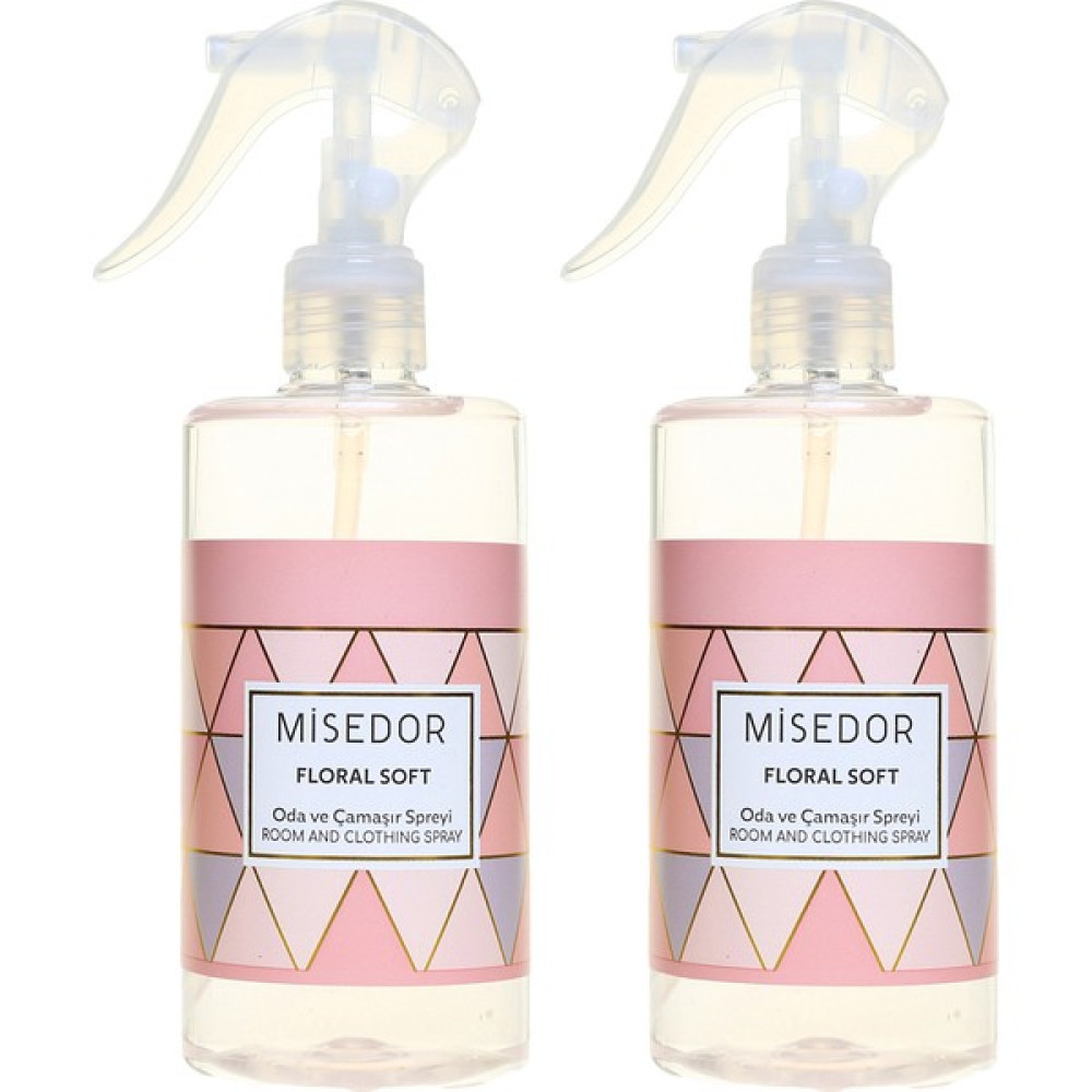 Misedor 2 li Set Floral Soft Oda Kokusu ve Çamaşır Parfümü 330 ml Oda Kokusu Fiyatı
