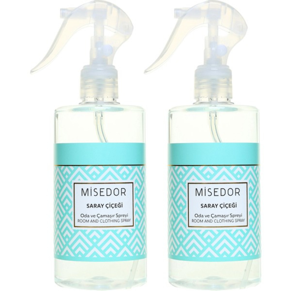 Misedor 2 li Set Saray Çiçeği Oda Kokusu ve Çamaşır Parfümü 330 ml Oda Kokusu Fiyatı