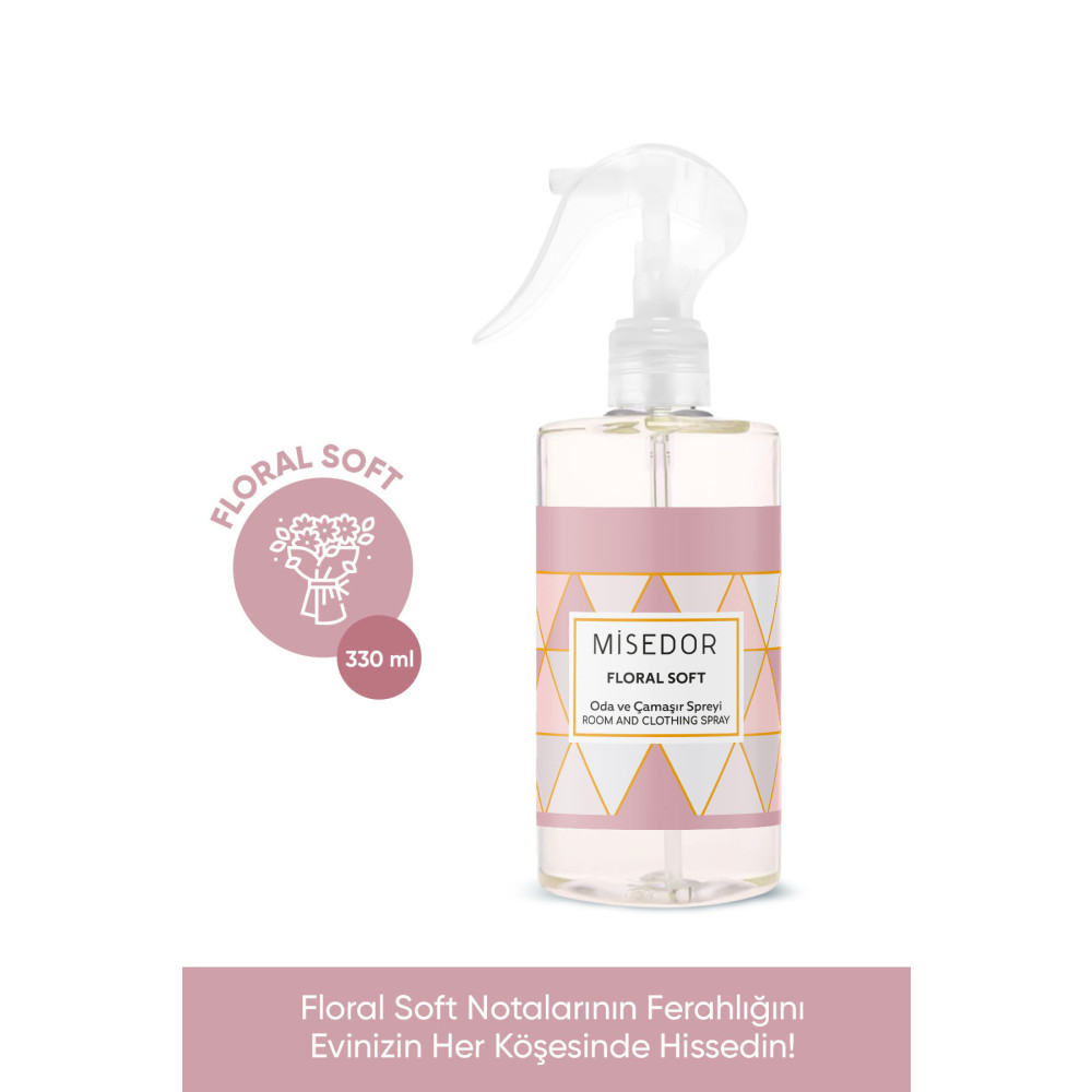 Misedor Floral Soft Pudra Oda Kokusu Ve Çamaşır Parfümü 330 ml Deterjan ve Temizlik Ürünleri Fiyatı