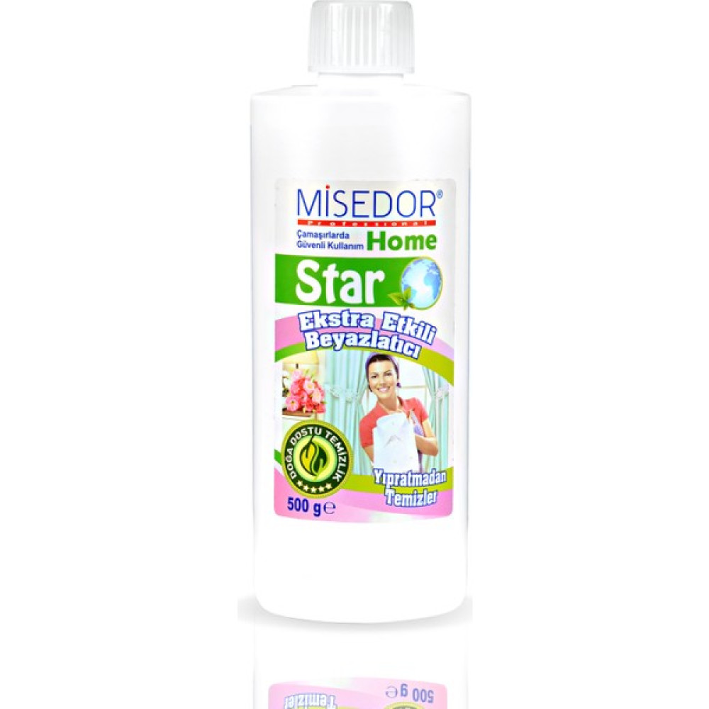 Misedor Star Ekstra Etkili Çamaşır Beyazlatıcı 500 gr - 00001STC : 500 gr Çamaşır Deterjanı Fiyatı