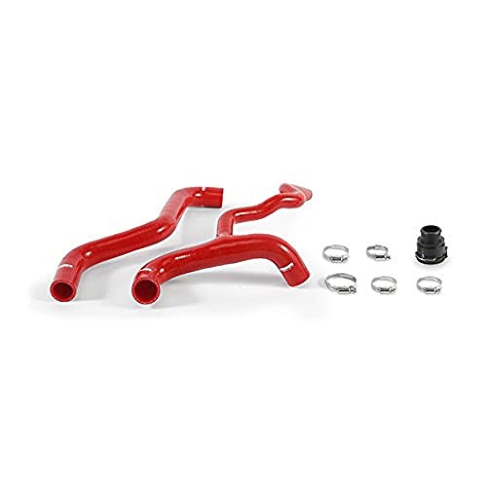 Mishimoto MMHOSE-500T-12RD Silicone Radiator Hose Kit Compatible With Fiat 500 Abarth 2012+ Red