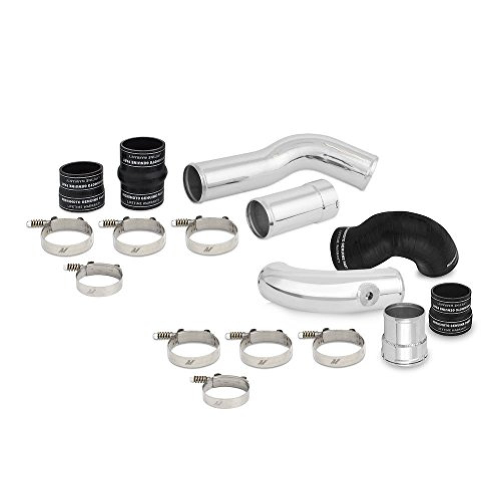 Mishimoto MMICP-F2D-11KBK Intercooler Pipe Kit Compatible With Ford 6.7 Powerstroke 2011-2018 Black