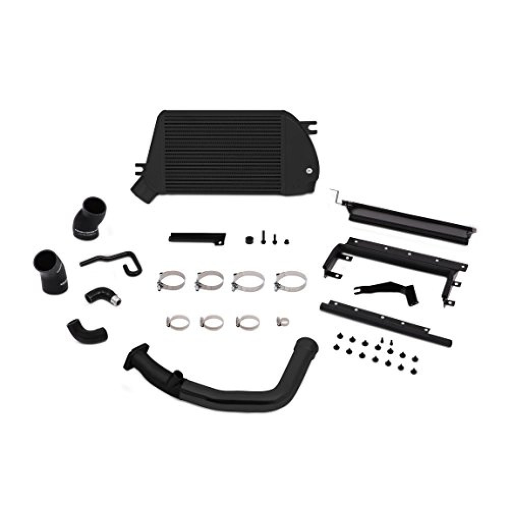 Mishimoto MMTMIC-WRX-15BBK Top-Mount Intercooler Kit Compatible With Subaru WRX 2015-2021 Black, Black