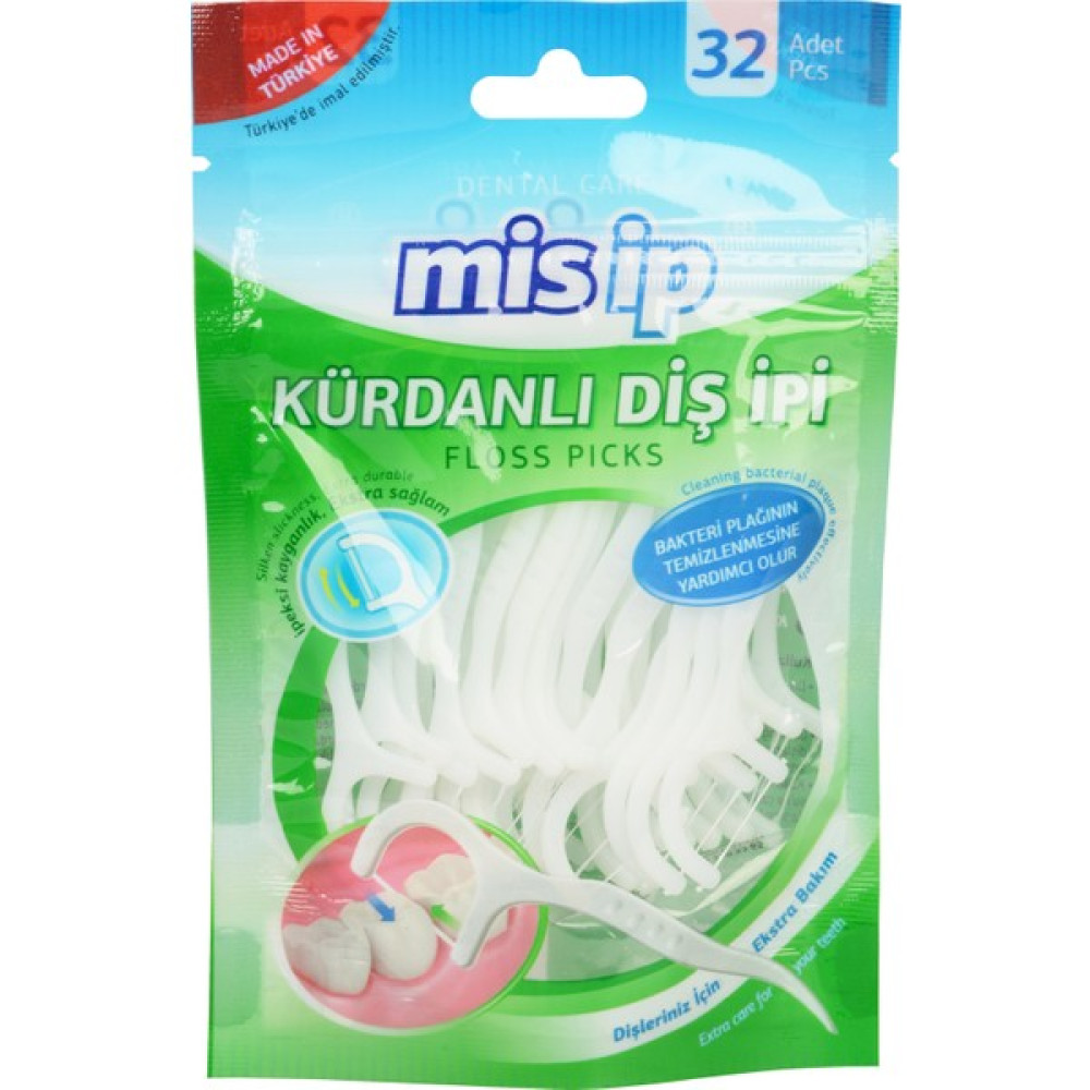 Misip Floss Picks Kürdanlı Diş İpi Diş İpleri Fiyatı