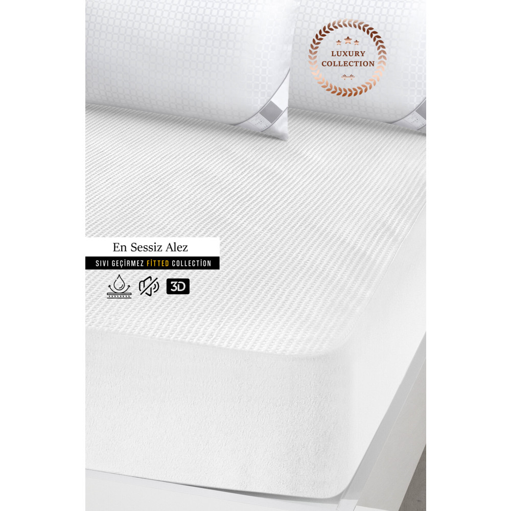 Mislina Home Premium Sıvı Su Geçirmez Fitted Full Kenar Bebek Çocuk Yatak Koruyucu Alezi 150 x 200 Beden Alez / Yatak Koruyucu Fiyatı