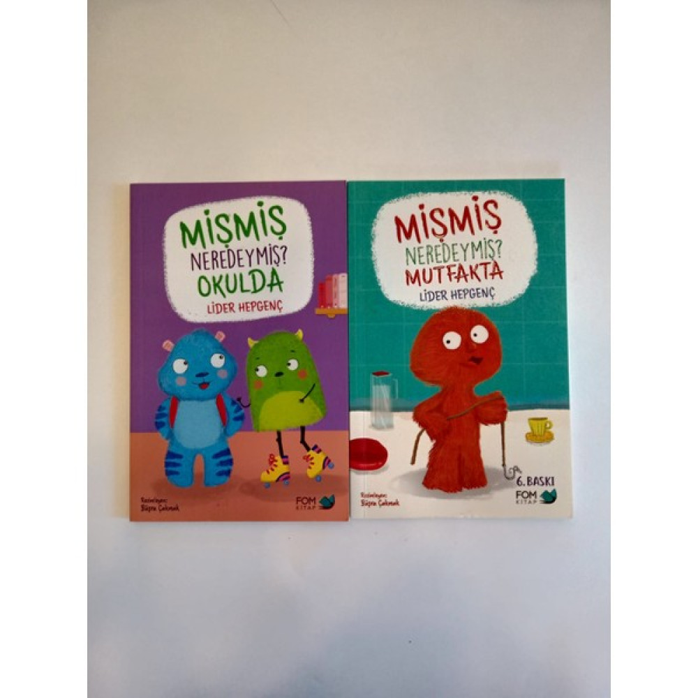 Mişmiş Neredeymiş? Mutfakta - Mişmiş Neredeymiş? Okulda 2 Kitap - Lider Hepgenç Çocuk Öykü Fiyatı