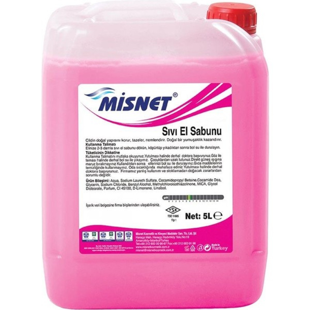 Misnet Sıvı El Sabunu 5 Litre Oto Boyaları Fiyatı
