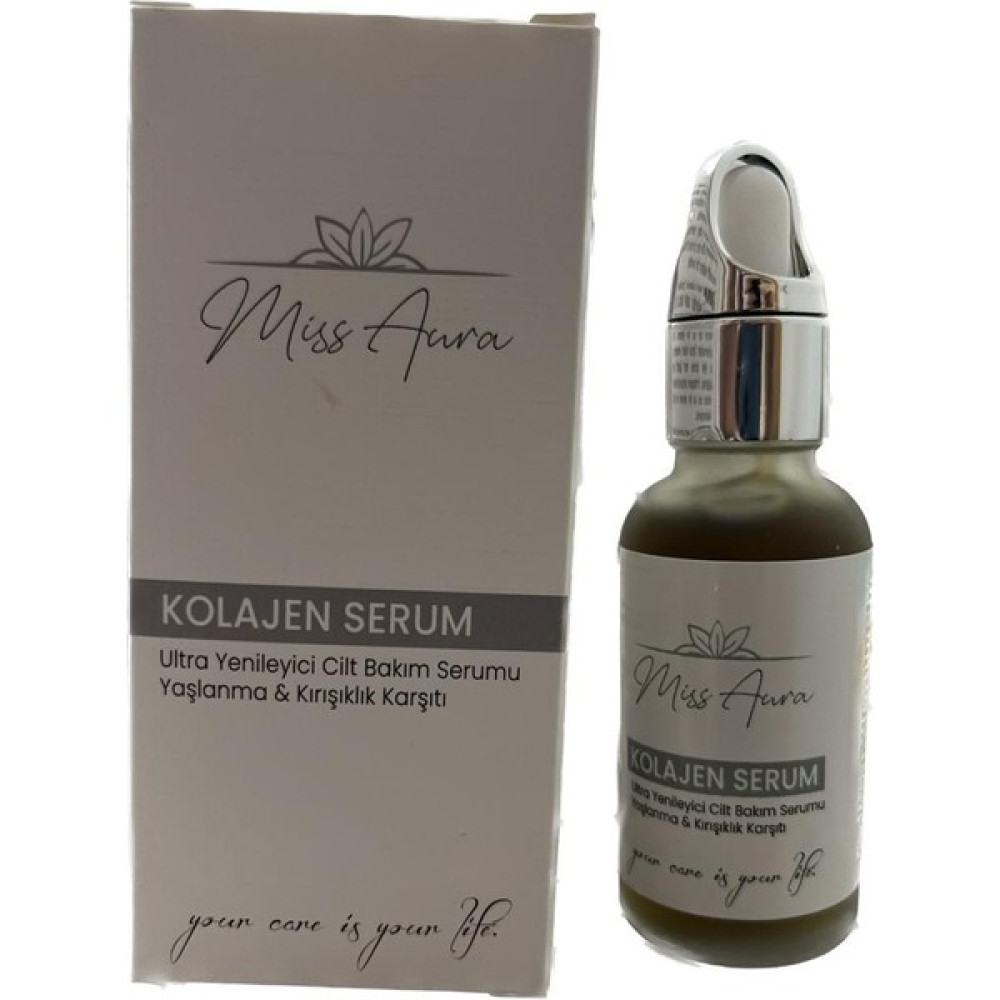 Miss Aura Kolajen Serum 30 ml Anti-Aging / Yaşlanma Karşıtı Fiyatı