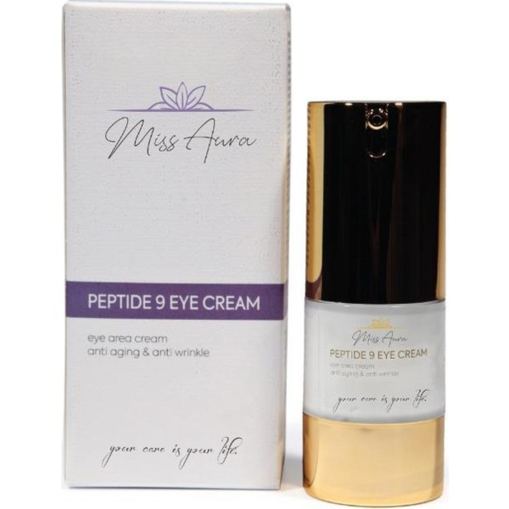 Miss Aura Peptide 9 Göz Çevresi Kremi - Göz Çevresi Bakım Kremi Yaşlanma ve Kırışık Karşıtı, 20 ml Göz Kremi Fiyatı