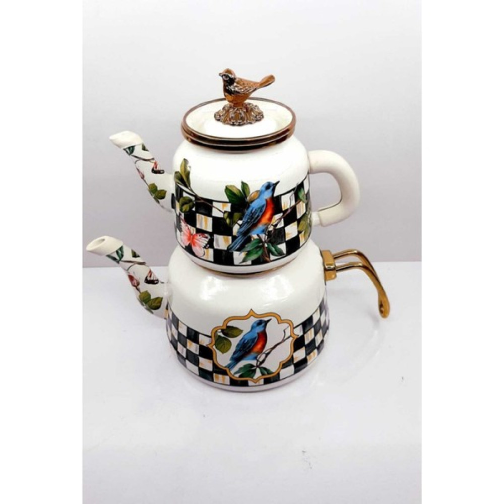 Miss Betty Bird Deluxe Çaydanlık Emaye-Yeni Çay / Çaydanlık Setleri Fiyatı