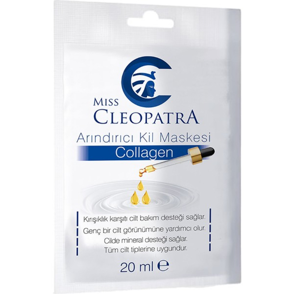 Miss Cleopatra 20 ml Kil Maskesi - Collagen Maskeler Fiyatı