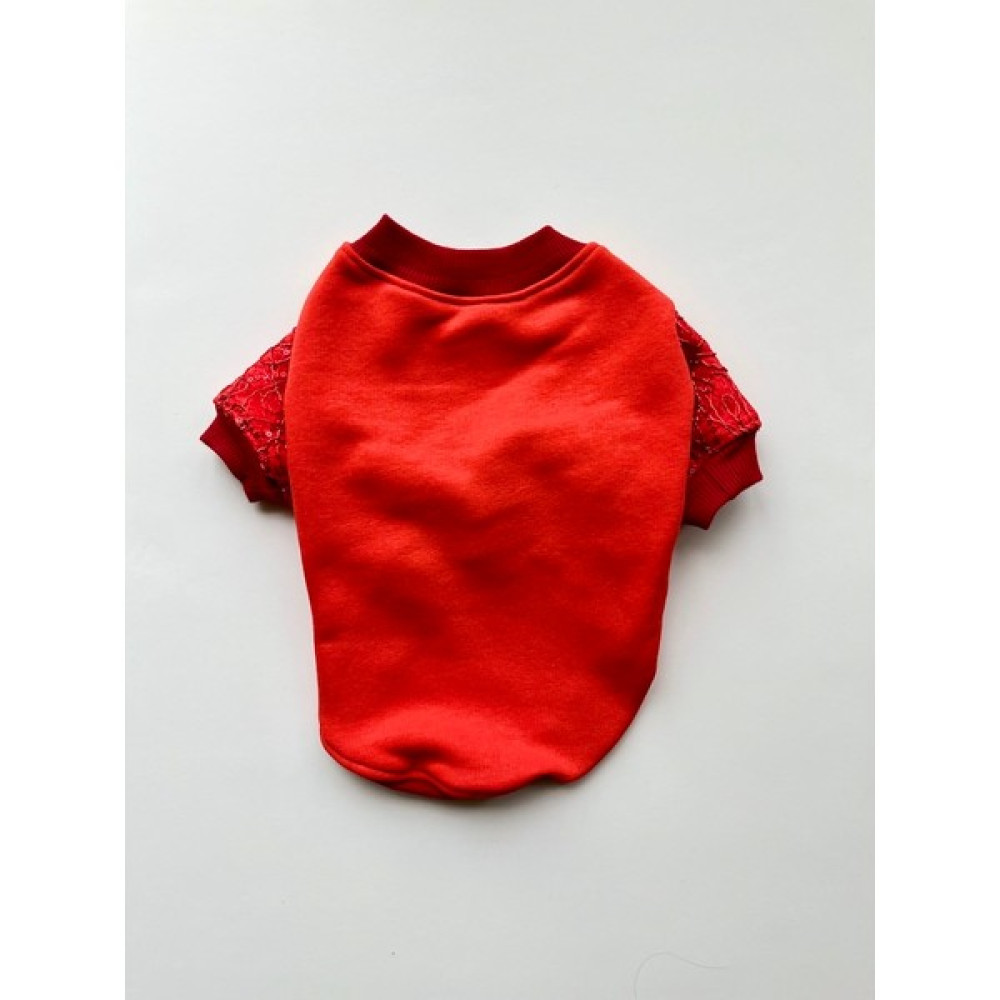 Miss Daisy Pet Boutique Kırmızı Payetli Sweatshirt - 3 Oto Boyaları Fiyatı