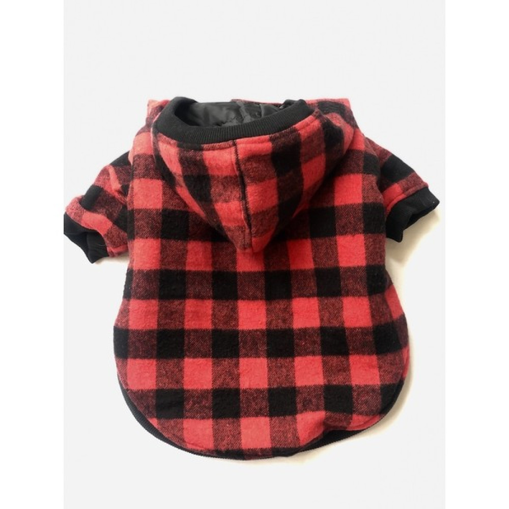 Miss Daisy Pet Boutique Missdaisy Petboutique Kırmızı Ekose Oduncu Ceket - 4 Oto Boyaları Fiyatı