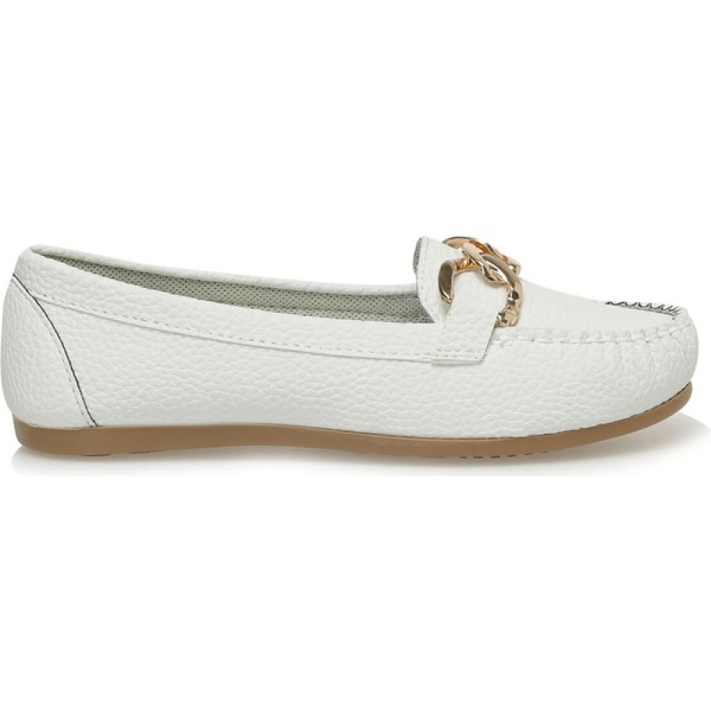 Miss F DS23009 3fx Kırık Beyaz Kadın Loafer Kadın Ayakkabıları Fiyatı