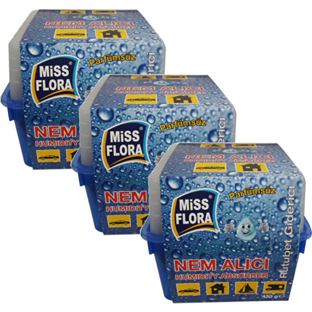 Miss Flora Nem Alıcı 450 G 3' Lü Paket Nalburiye & Hırdavat Fiyatı