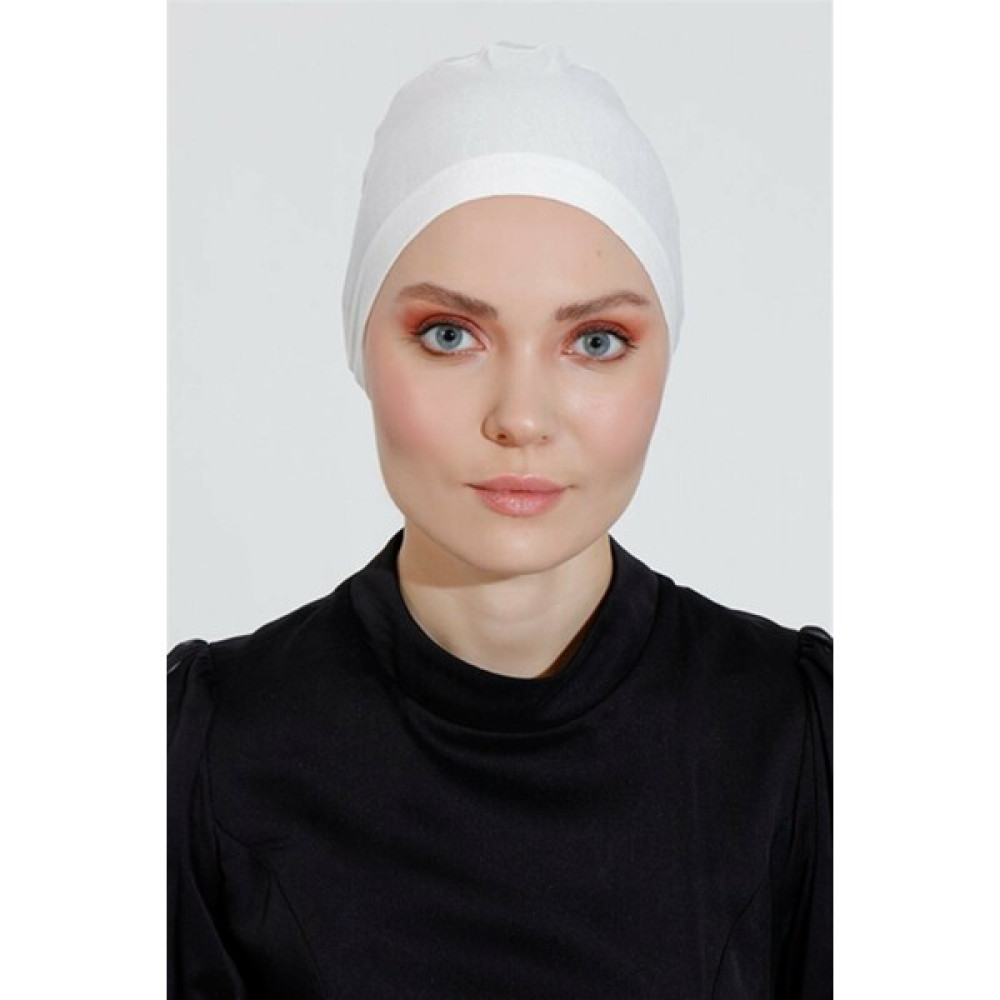 Miss İpek Eşarp Altı Beyaz Bone Şal / Fular & Eşarp Fiyatı