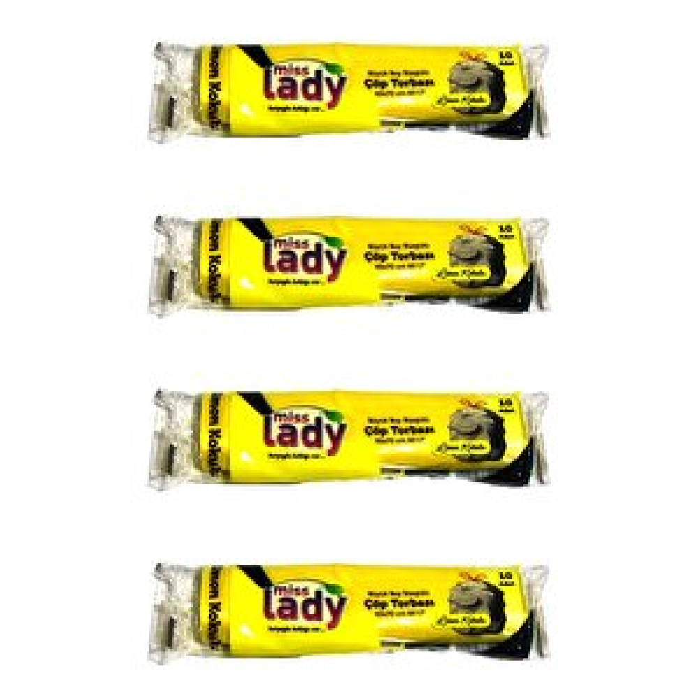Miss Lady Büzgülü Limon Kokulu 4'lü Çöp Torbası Buzdolabı Poşeti Fiyatı
