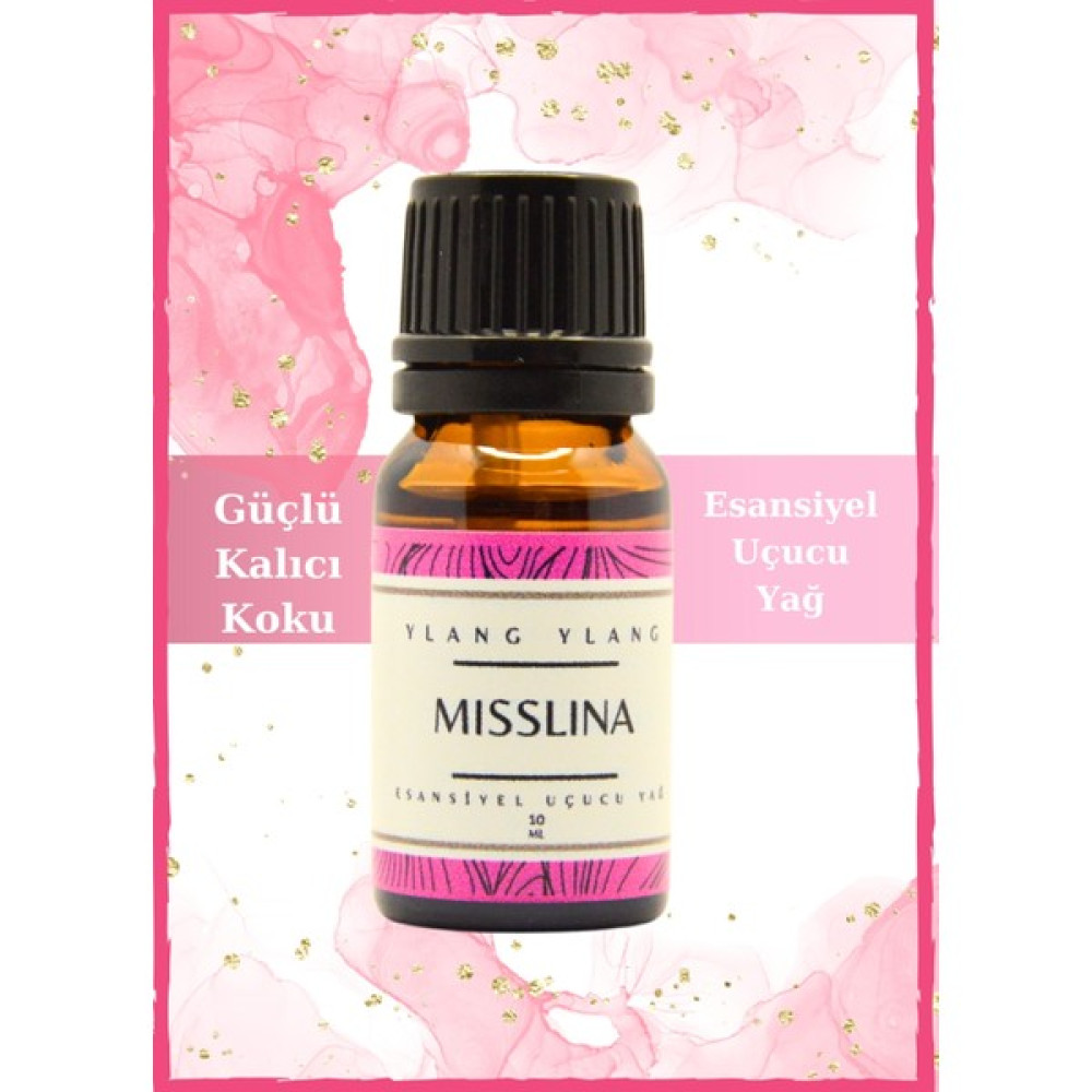 Miss Lina Ylang Ylang Yağı Saf Esansiyel Uçucu Yağ Buhurdanlık Yağı Difüzör Esansı Aromaterapi Ortam Koku Yağı 10 ml Oda Kokusu Fiyatı