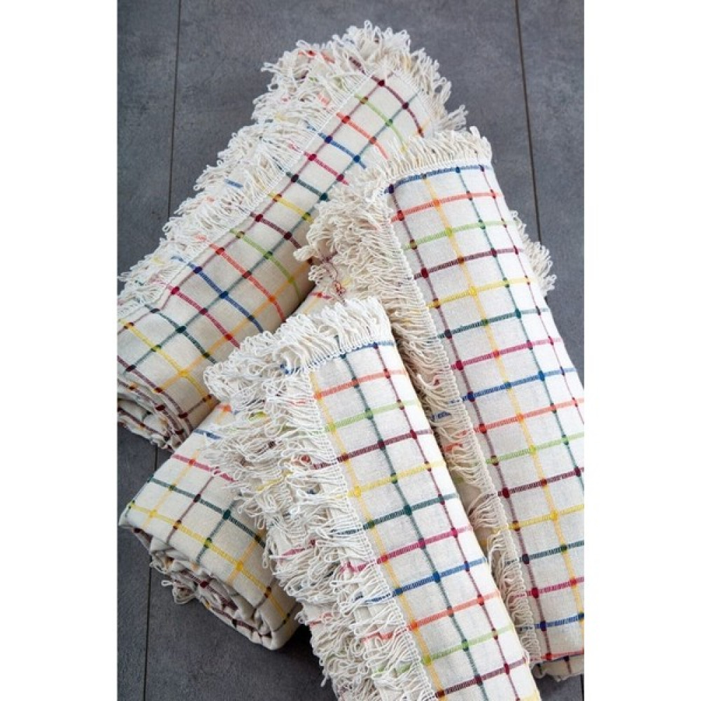 Miss Linda Home Collection %100 Pamuklu Buldan Işi Çekyat Örtüsü (180*200 Cm) - 180 x 200 cm - Renkli Koltuk & Kanepe Örtüsü Fiyatı
