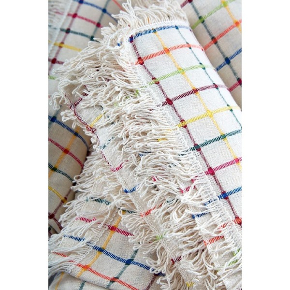 Miss Linda Home Collection %100 Pamuklu Buldan Işi Çekyat Örtüsü (180*300 Cm) - 180 x 300 cm - Renkli Koltuk & Kanepe Örtüsü Fiyatı