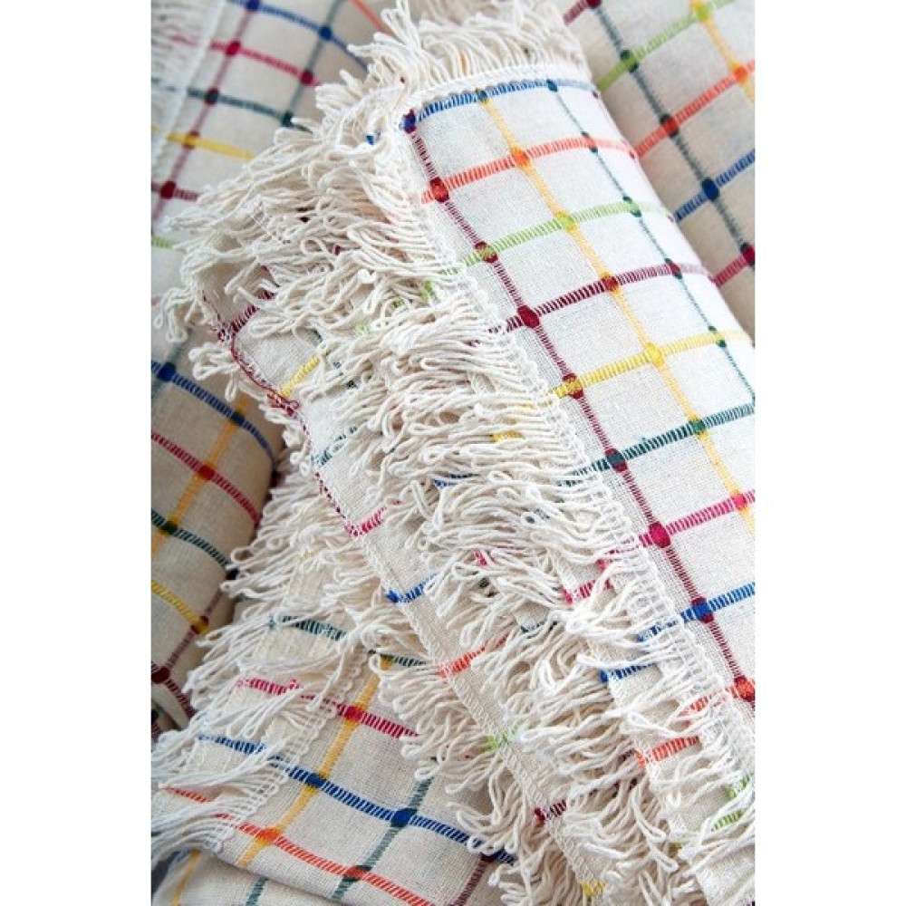 Miss Linda Home Collection Miss Linda Home Pamuklu Buldan Işi Koltuk-Çekyat Örtüsü 180 x 450 cm - Renkli Koltuk & Kanepe Örtüsü Fiyatı