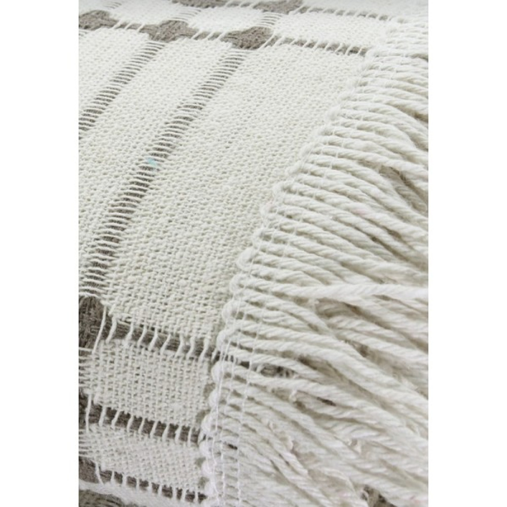 Miss Linda Home Collection Pamuklu Buldan Işi Berjel Takımı Örtüsü (Koltuk Kollarını Örtmeyen Oturma Grubu Takımı) - 180 x 220 cm - Çikolata Kahve Koltuk & Kanepe Örtüsü Fiyatı
