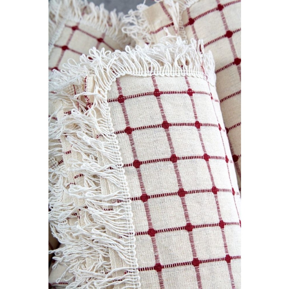 Miss Linda Home Collection Pamuklu Buldan Işi Çekyat Örtüsü 180 x 250 cm - Bordo Diğer Fiyatı