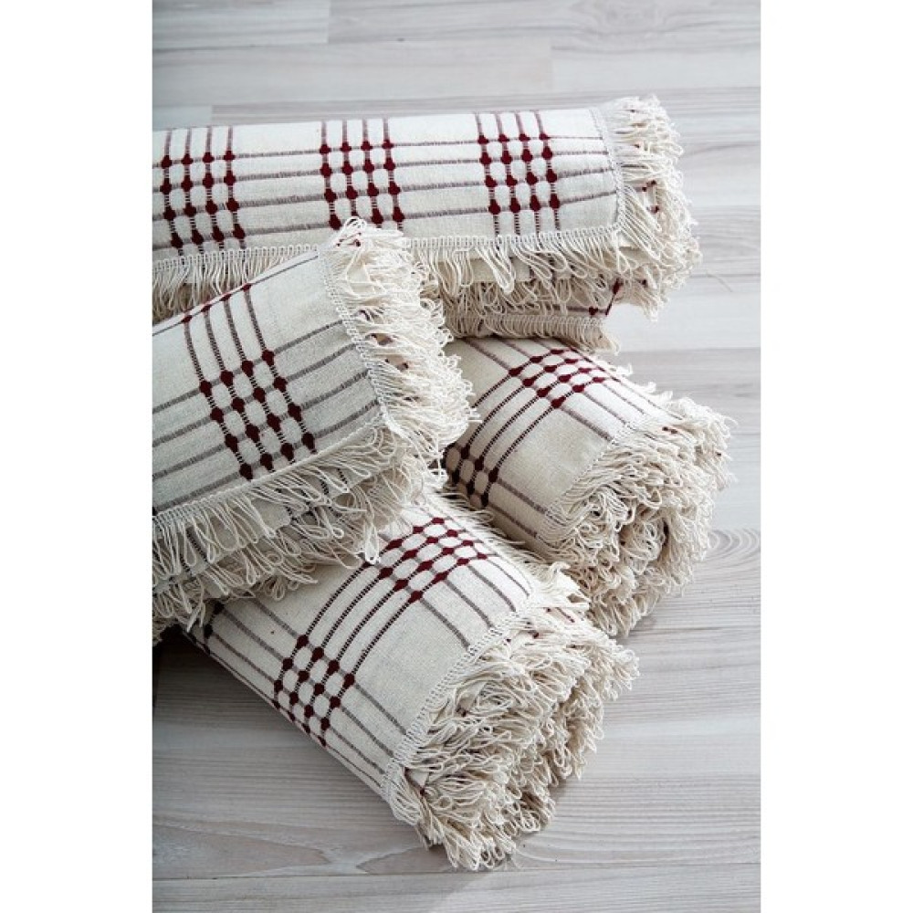 Miss Linda Home Collection Pamuklu Buldan Işi Çekyat Örtüsü En Büyük Takım (350'Lİ Takım) - 180 x 350 cm - Fuşya Koltuk & Kanepe Örtüsü Fiyatı