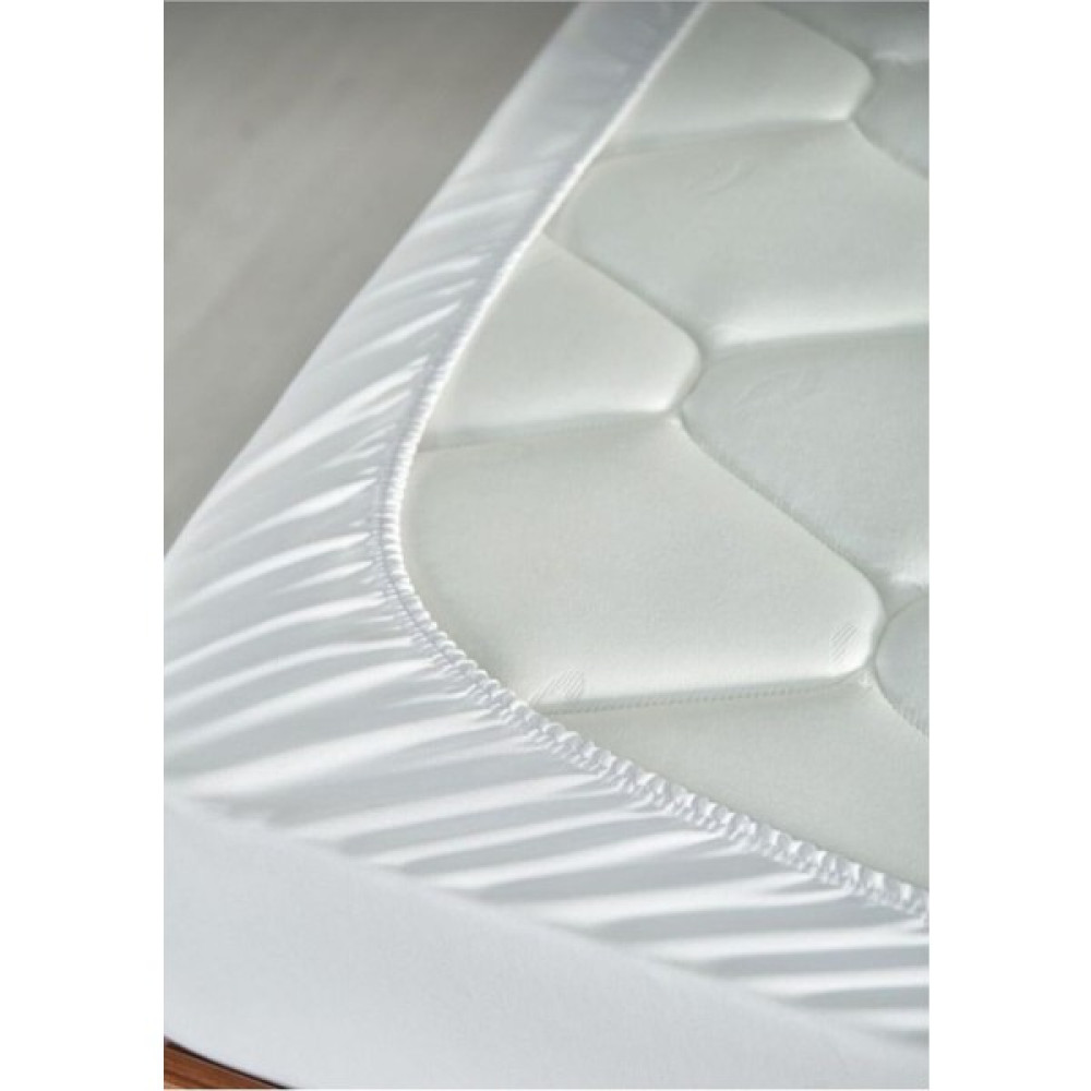 Miss Linda Home Collection Yatak Koruyucu Kapitoneli Fitted Alez 160X200 - Beyaz - 160 x 200 x 35 cm Alez / Yatak Koruyucu Fiyatı
