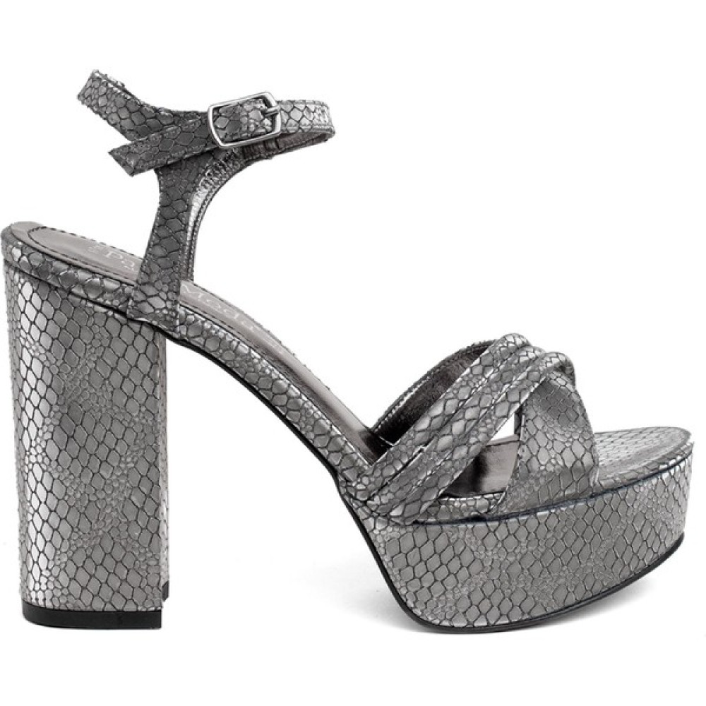 Miss Park Moda PM08 K2044 Kadın Platform Ayakkabı Platin Topuklu Ayakkabı Fiyatı