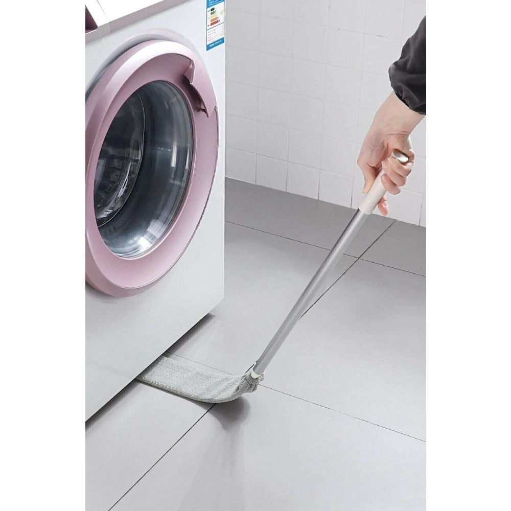 MissClean ( + 1 Yedekli ) Mikrofiber Başlıklı Girintili Yüzey Dip Köşe Raf Temizleme Mopu Toz Alma Fırçası Deterjan ve Temizlik Ürünleri Fiyatı