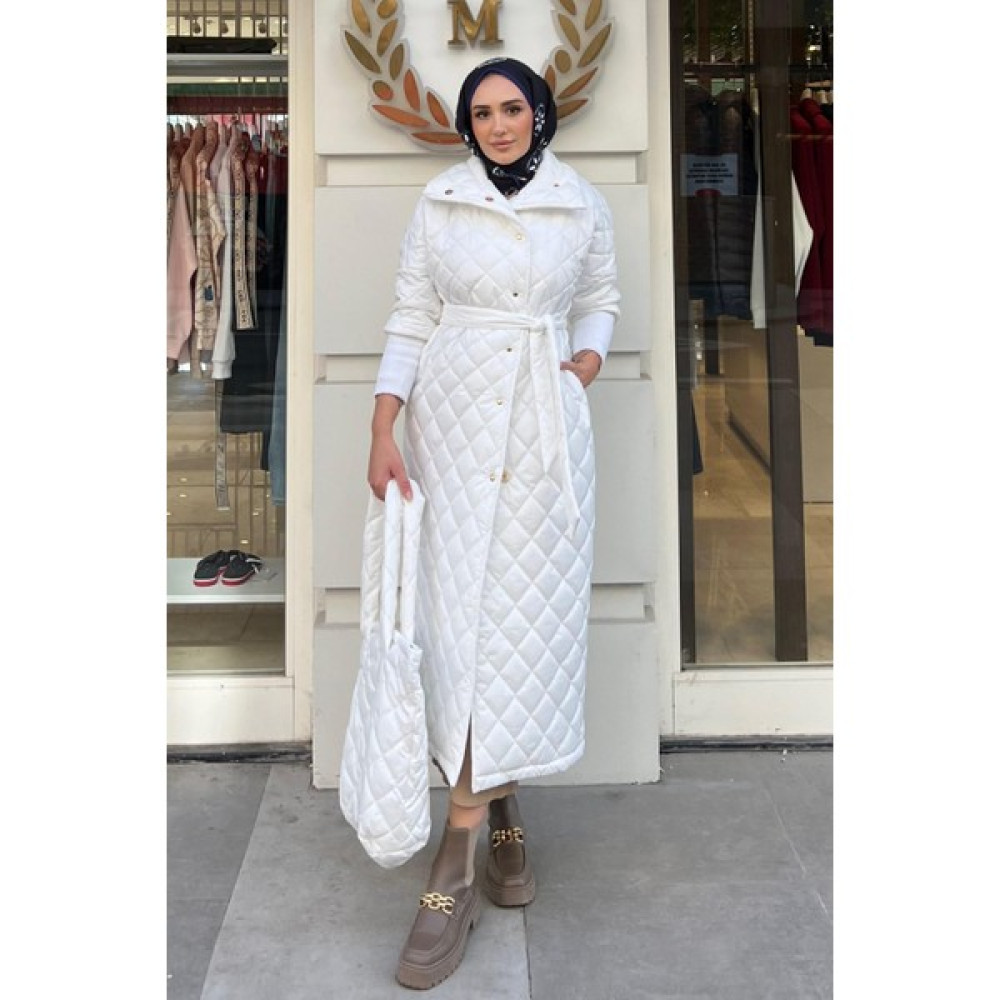 Missemramiss 4104-23K Çantalı Kapitone Şişme Mont Bayan Mont Fiyatı
