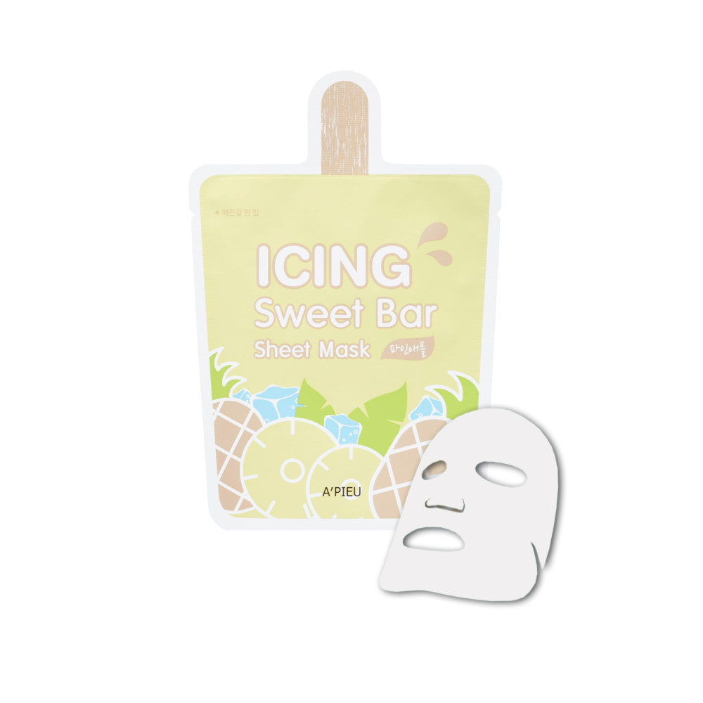 Missha Ananas Özlü Pürüzsüz Görünüm Sağlayan Yaprak Maske APIEU Icing Sweet Bar Sheet Mask (Pineapple) Cilt ve Yüz Bakımı Fiyatı