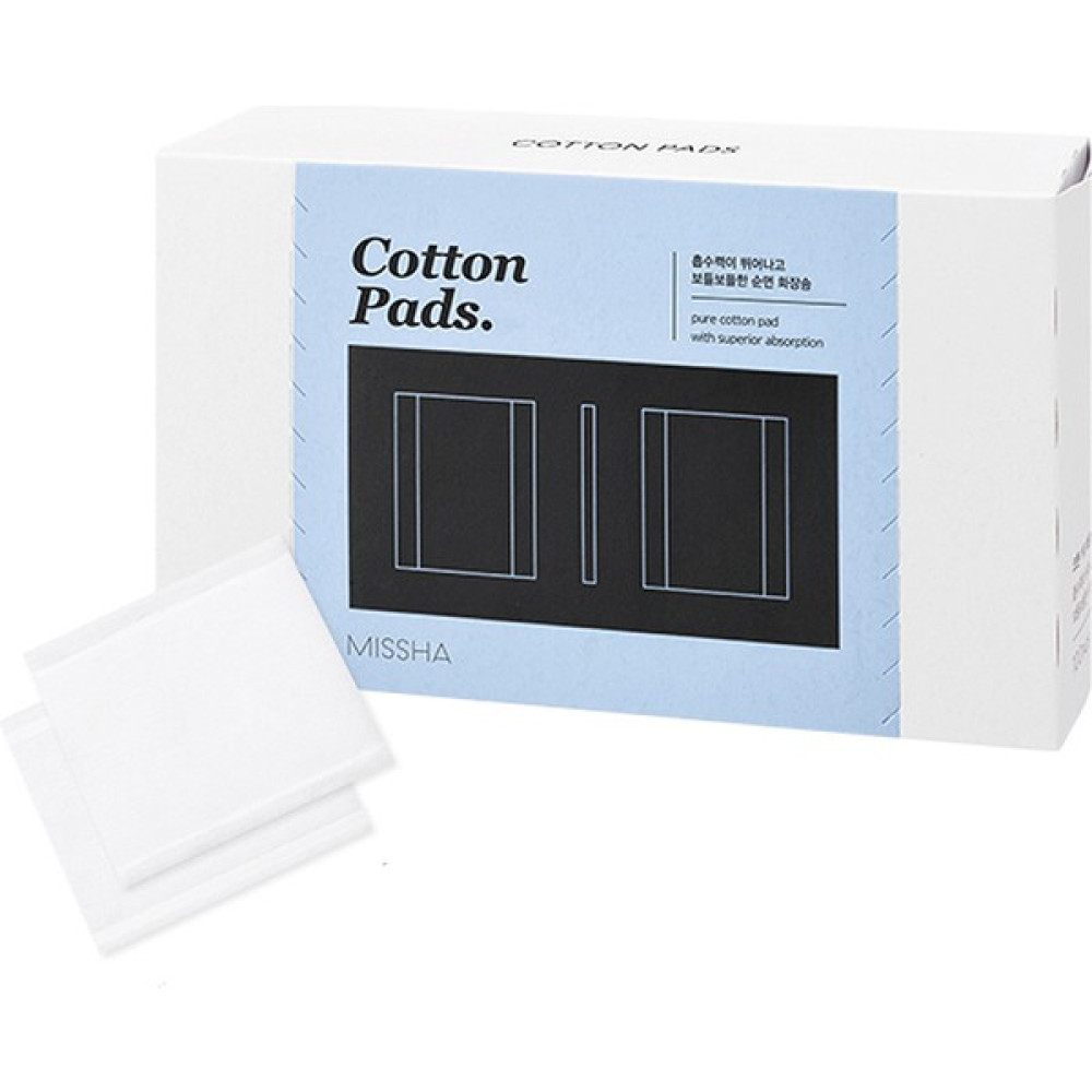 Mıssha Cotton Pads Yüksek Emilim Gücüne Sahip %100 Pamuk Pedleri 80 Adet Makyaj Temizleyicileri Fiyatı