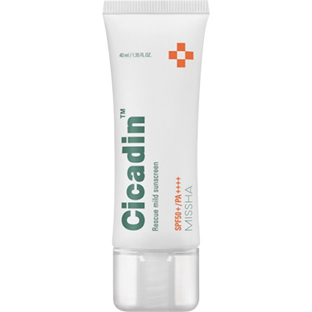 MISSHA Hassas Ciltler Için Hafif Dokulu Güneş Kremi Cicadin Rescue Water Sunscreen SPF50+ Pa++++ 40ML Güneş Kremleri ve Losyonları Fiyatı