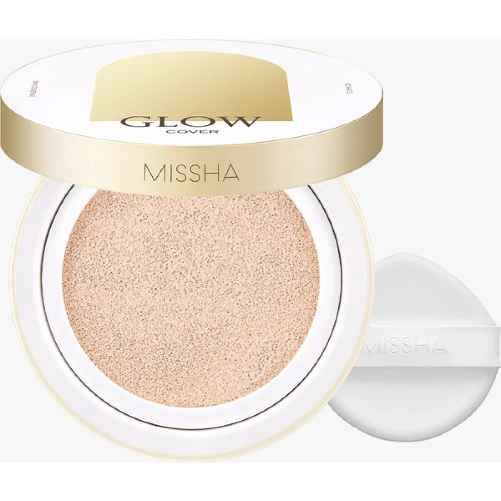 MISSHA Işıltılı ve Cam Cilt Görünüm Sunan Hafif Dokulu Cushion SPF40++ Glow Cushion (NO.21P) Fondötenler Fiyatı