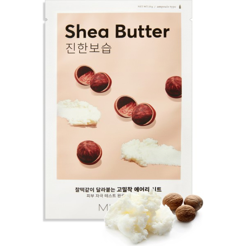 Mıssha Nemlendirici Shea Yağı Içeren Yaprak Maske - Airy Fit Sheet Mask (Shea Butter) - Shea Butter Maskeler Fiyatı