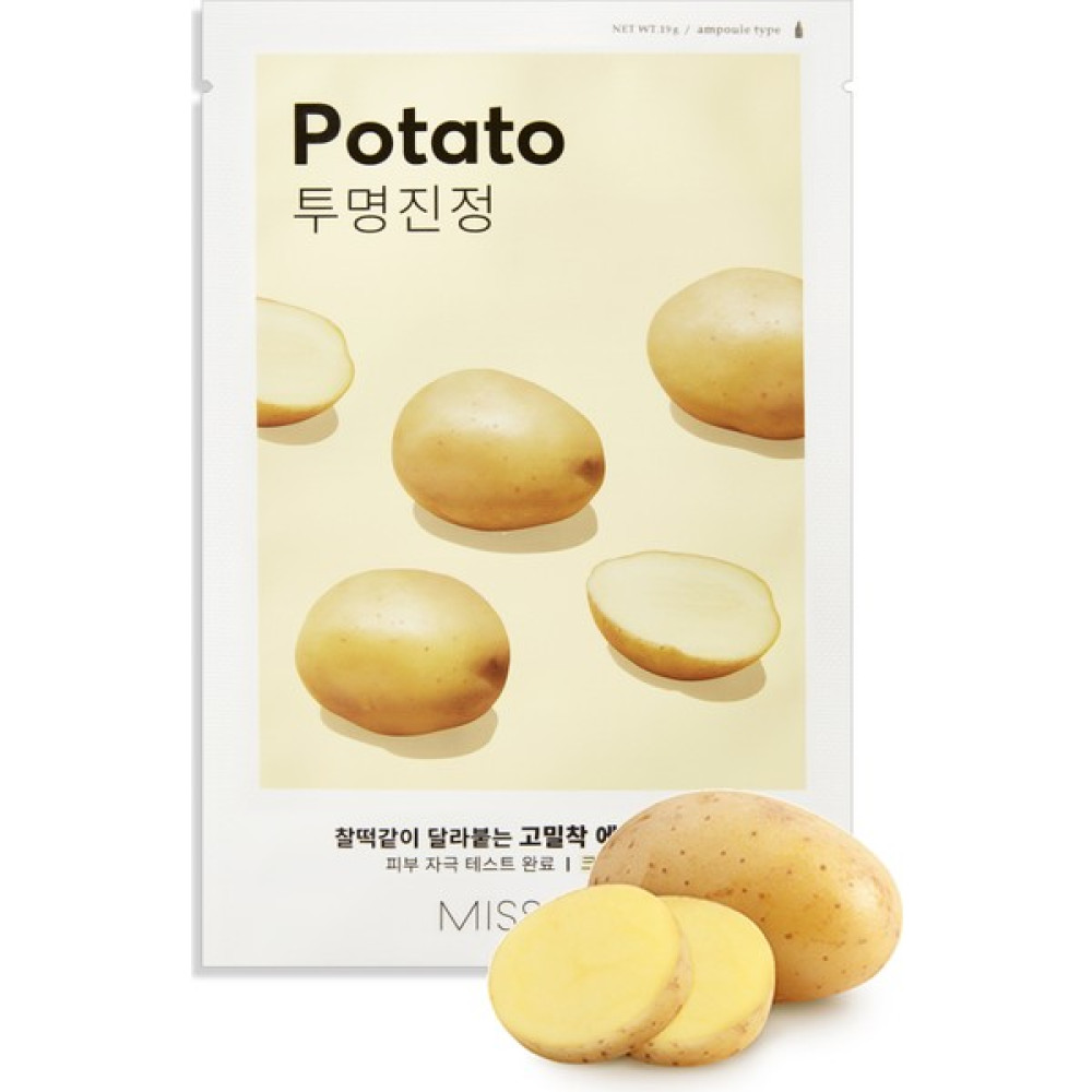 Mıssha Patates Özlü Yaprak Maske - Airy Fit Sheet Mask (Potato) - Potato Maskeler Fiyatı