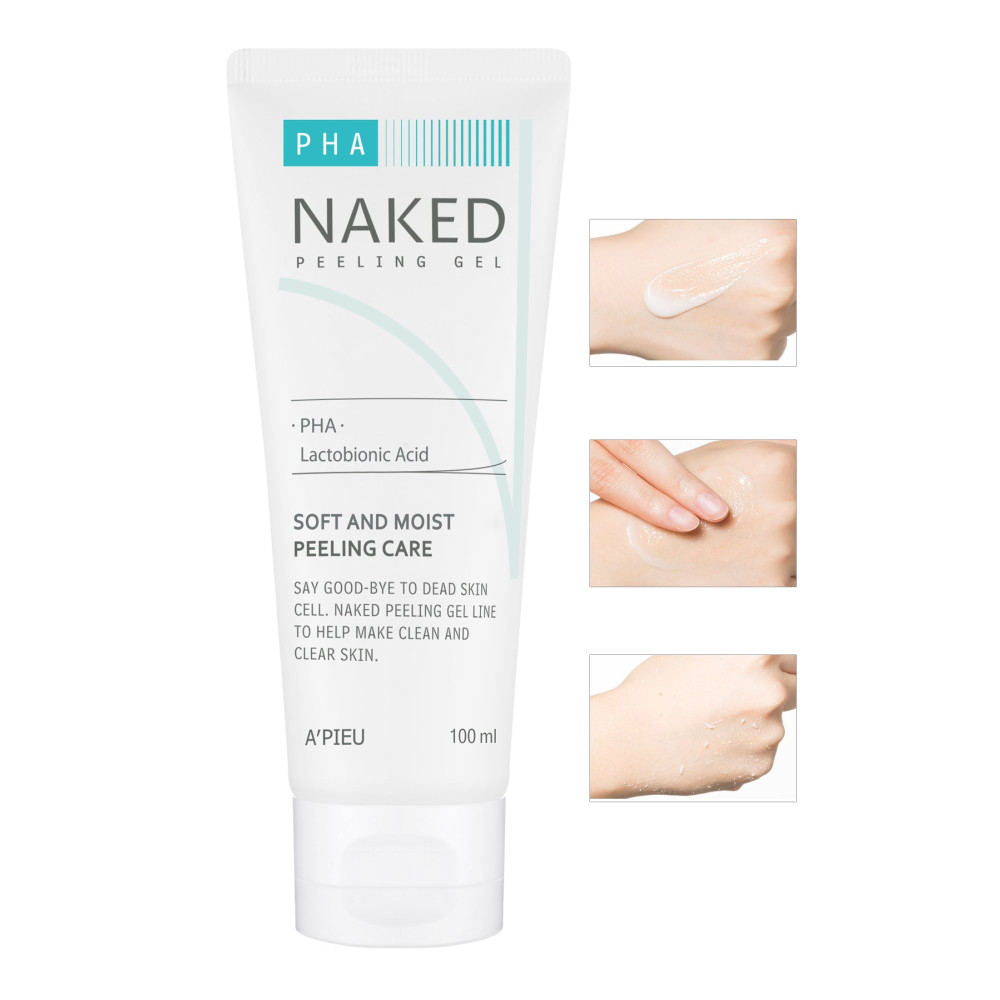 Missha Pha İçeren Hassas Ciltler İçin Peeling Jel 100ml APIEU Naked Peeling Gel (PHA) Cilt Temizleme ve Peeling Fiyatı