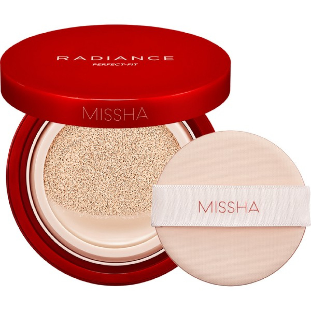 Mıssha Radiance Perfect Fit Cushion Foundation - 48 Saat Kalıcı Fondöten SPF50+ No.19 Ivory Fondötenler Fiyatı