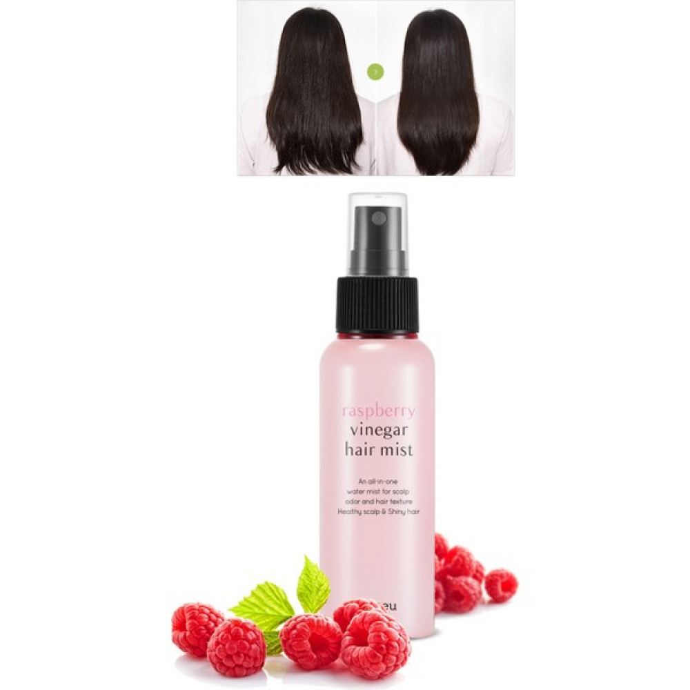 Mıssha Saçlara Parlaklık Veren Sprey Ahududu Saç Sirkesi 105 ml Raspberry Vinegar Hair Mist Saç Bakım Maskeleri & Serumlar & Spreyler Fiyatı