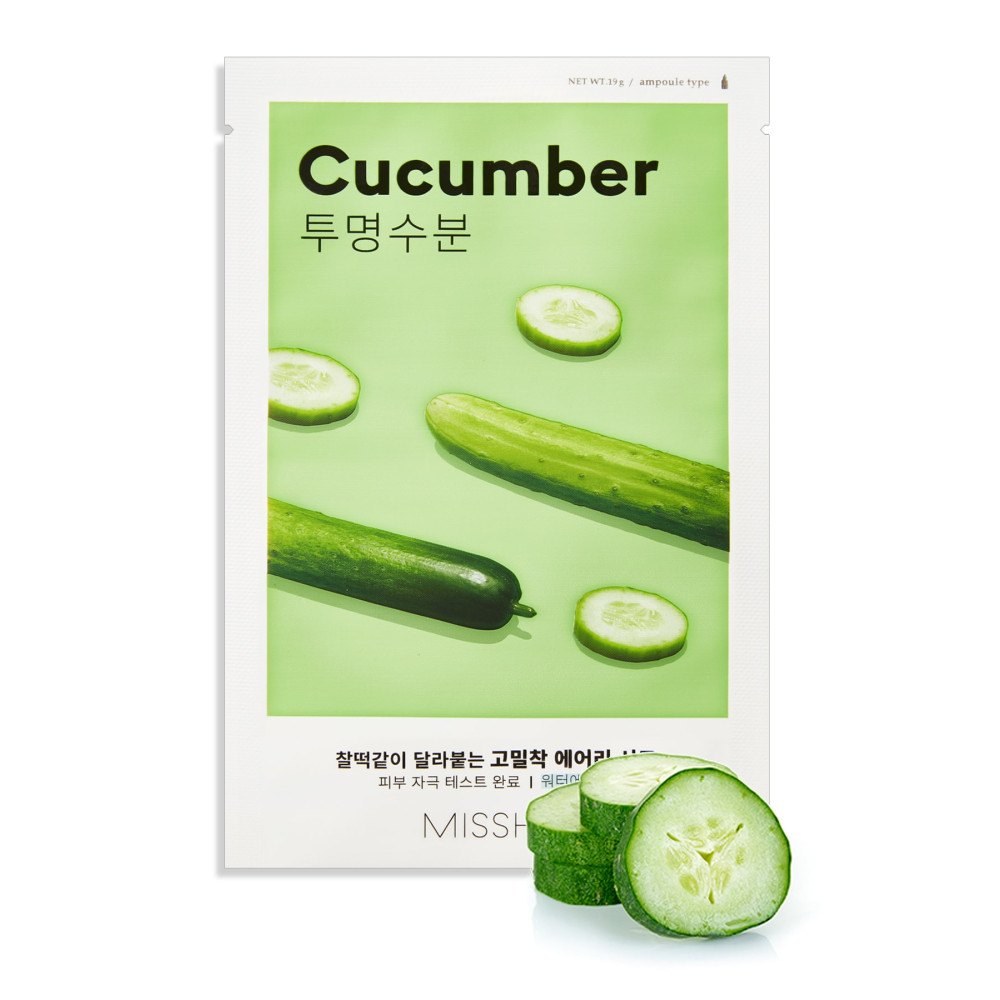 Missha Salatalık özlü Nemlendirici Yaprak Maske (1ad) Airy Fit Sheet Mask Cucumber Cilt ve Yüz Bakımı Fiyatı