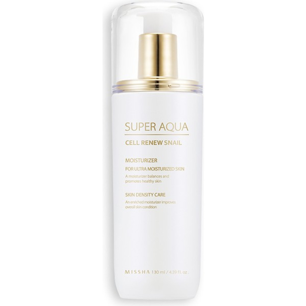 Mıssha Salyangoz Özlü Nemlendirici - Super Aqua Cell Renew Snail Essential Moisturizer Nemlendiriciler Fiyatı